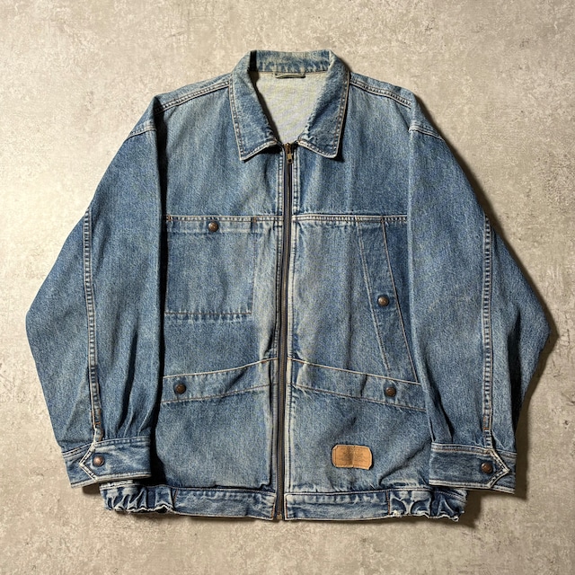 Old “Levi’s” Zip-Up Denim Work Jacket