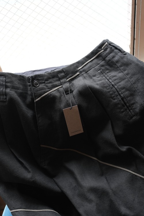 roundabout / Cotton x Flax Pripela 2tuck Pants
