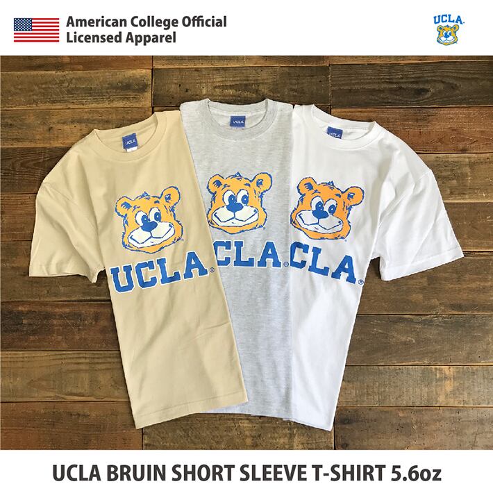 Ucla アメリカンカレッジライセンスtシャツ T Shirts カレッジプリント クマプリント ユーシーエルエー 半袖 ビッグサイズ メンズ レディース 大学 ブランド Have A Nice Time Store Ucla アメリカンカレッジライセンスtシャツ T Shirts カレッジプリント クマプリント ユーシーエルエー 半袖 ビッグサイズ メンズ レディース 大学 ブランド Have A Nice Time Store