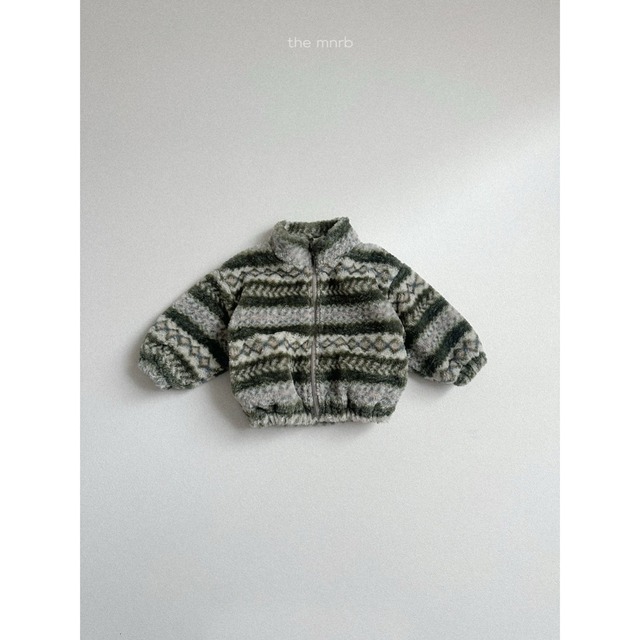 《予約》minirobe ¨ monde dumble zip-up