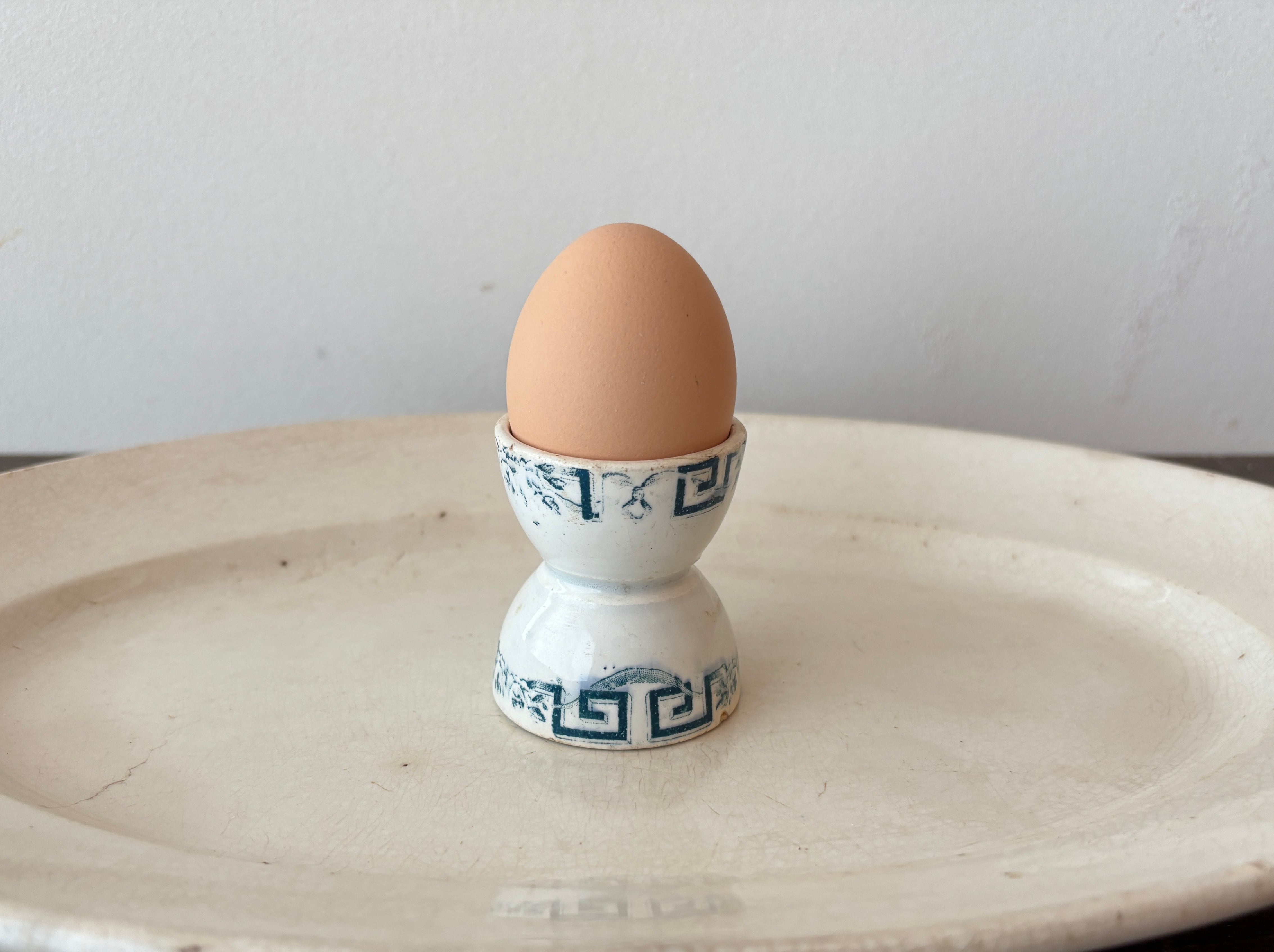 【K】フランスアンティーク コクティエ エッグスタンド エッグカップ