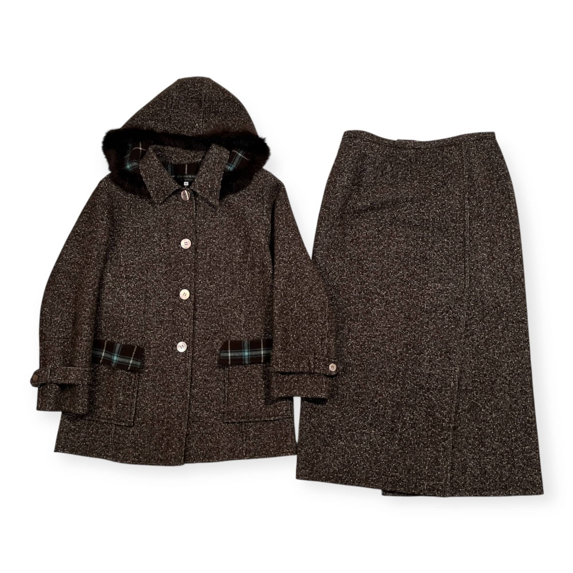 Harris Tweed ハリスツイード☆スコットランド製生地☆ヘリンボーン