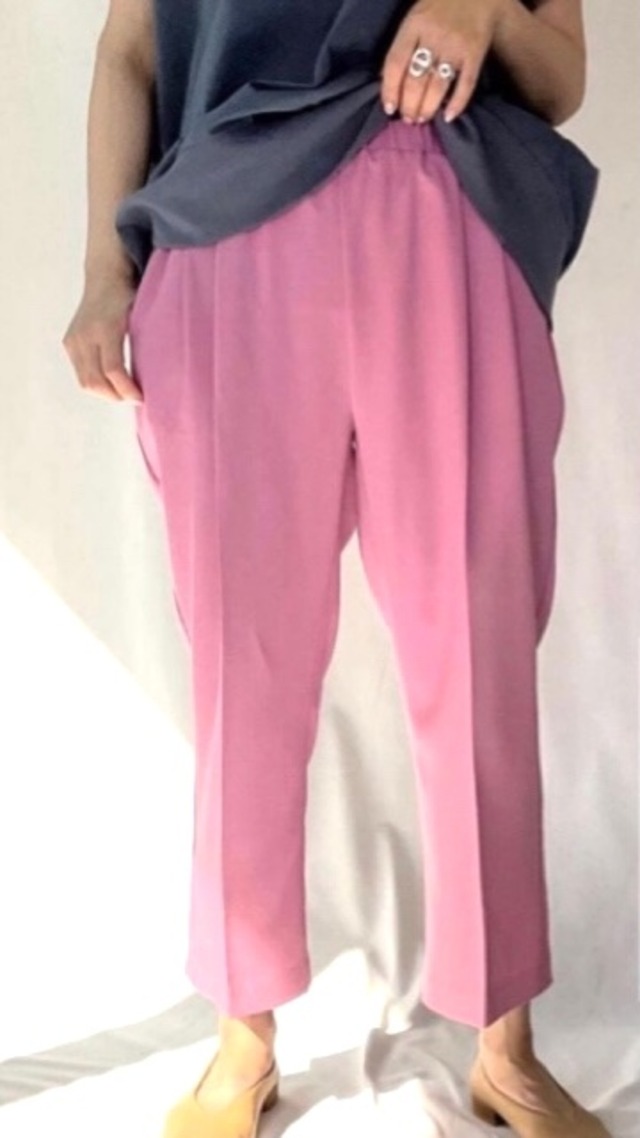 SALE！Anna Kerry アンナケリー　2タックテーパードパンツ