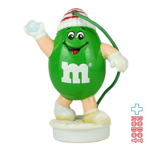 M&M's 1996 グリーン クリスマスオーナメント