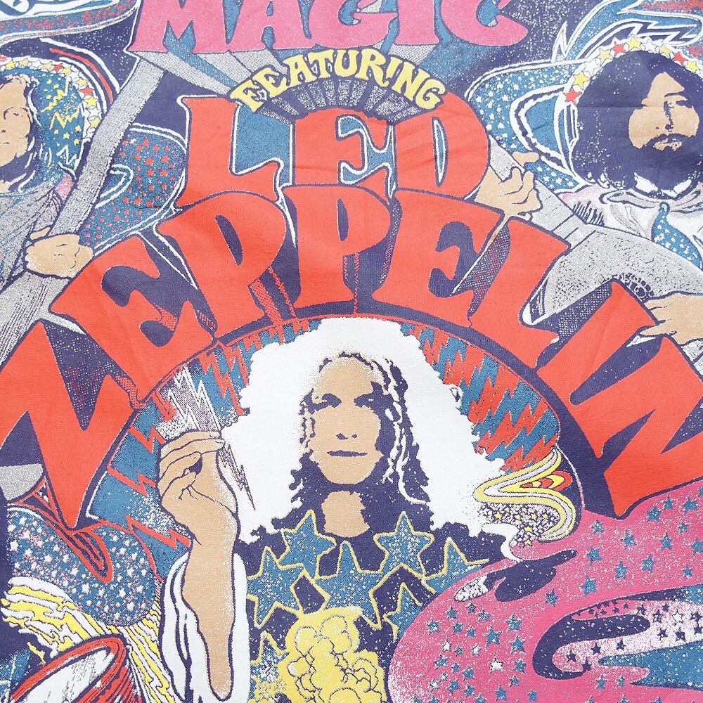 LED ZEPPELIN レッドツェッペリン タイダイ柄 バンドTシャツ バンT メンズS /eaa343417