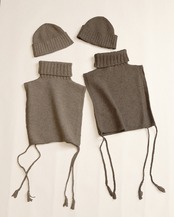 WV × Cassandra Harada / Knit Cap  Light Beige