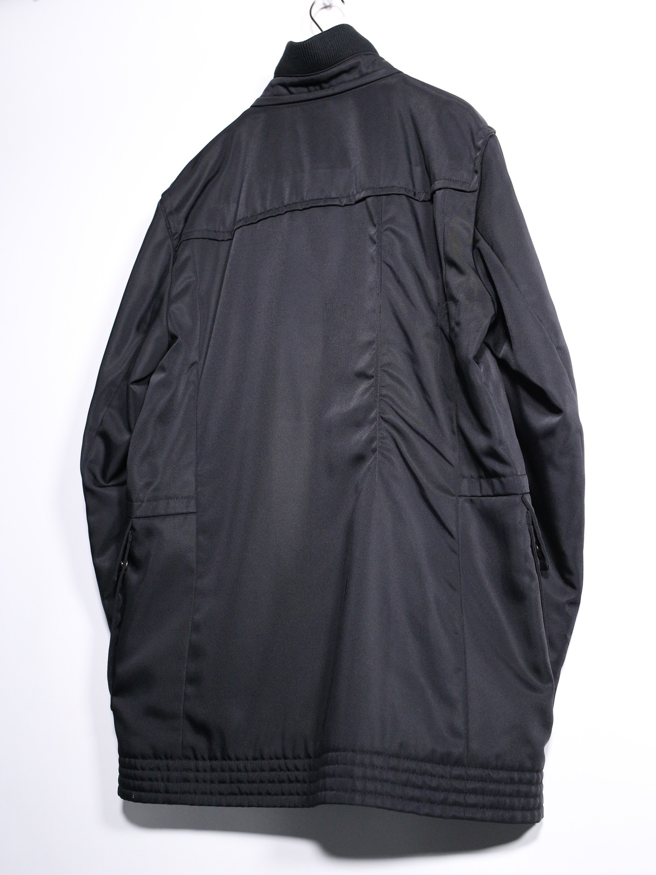"HUGO BOSS" high- neck zip-up coat jacket - 17