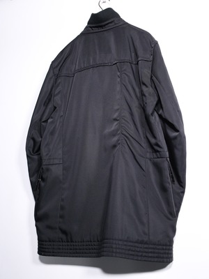 "HUGO BOSS" high- neck zip-up coat jacket