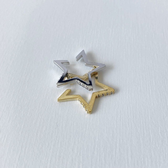 3-20ss ☆star ear-cuff