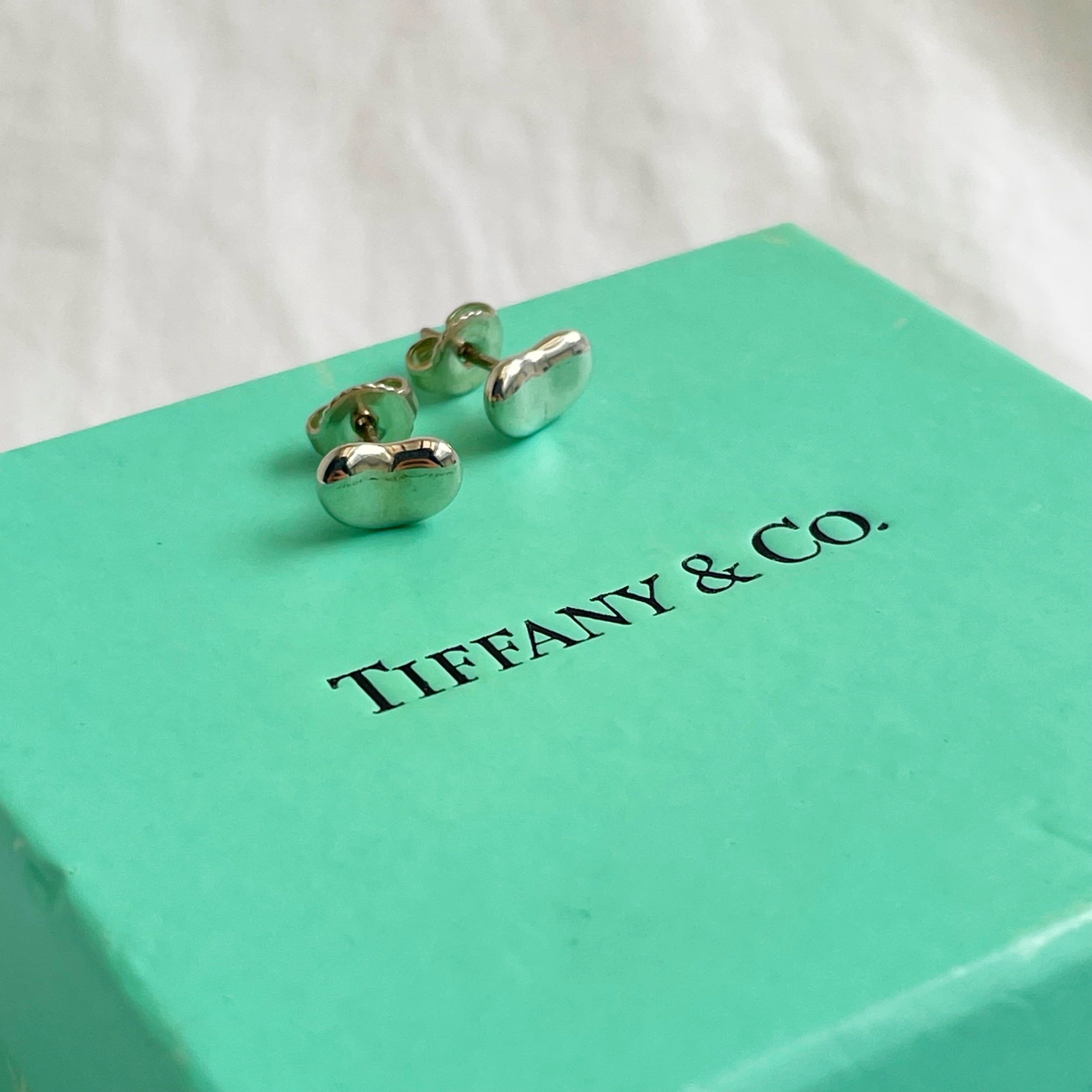 TIFFANY ミニビーンズピアス