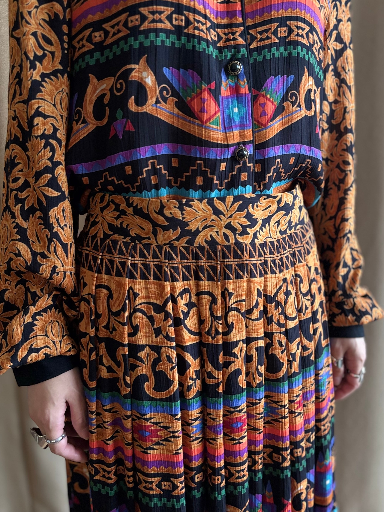 MADE IN U.S.A. exotic pattern set up-4994-9