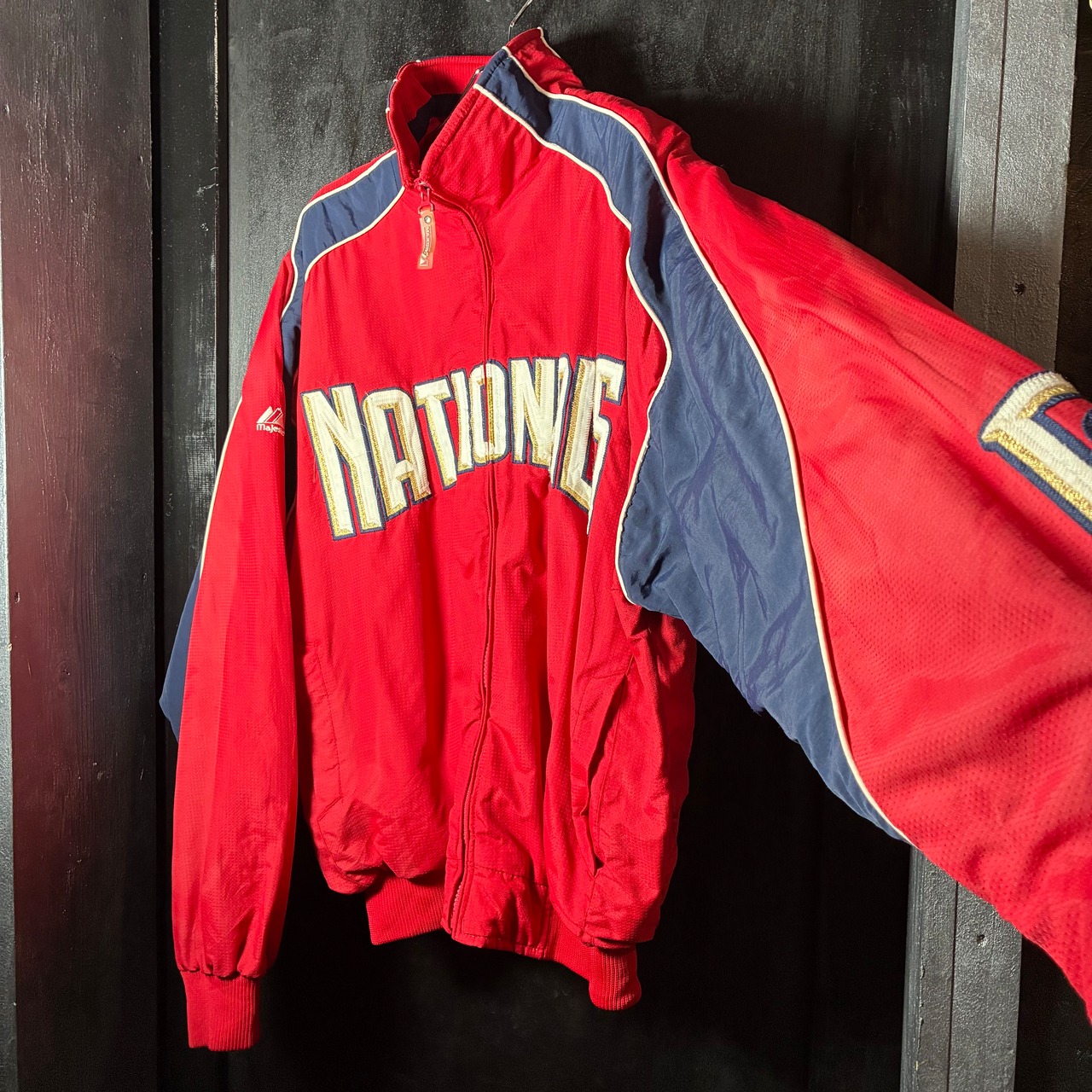 Majestic MLB NATIONALS ナイロンスタジャン ナショナルズ