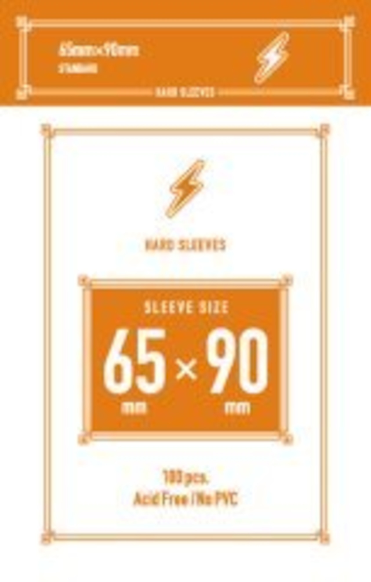 【スリーブ】スタンダードサイズハード 65*90mm / Engames