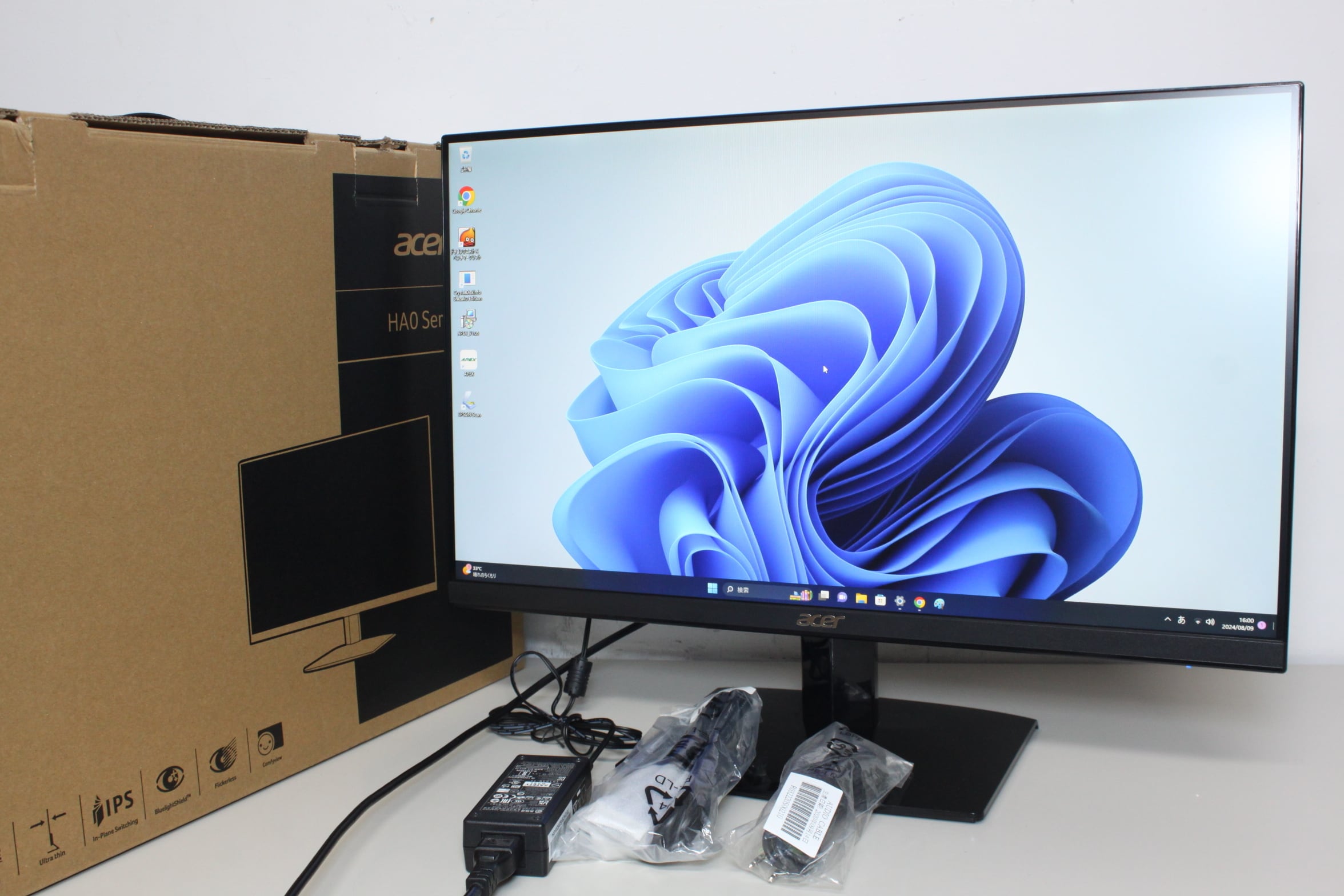 acer HA240Y モニター ディスプレイ 23.8型 Acer/フルHD液晶モニター