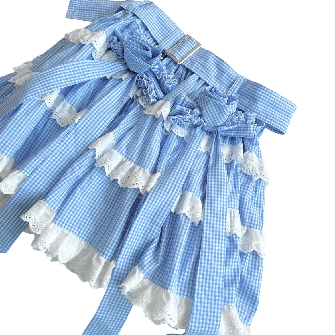 ローズティアードショートパンツ BLUE