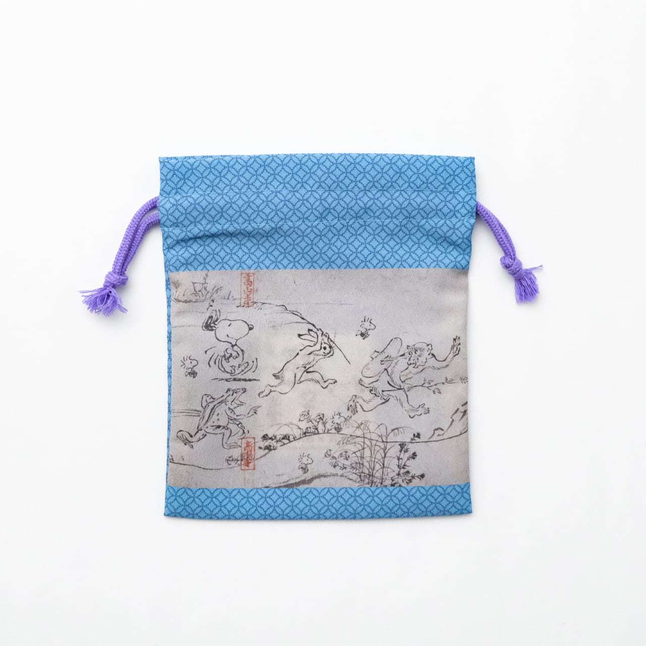 スヌーピーミュージアム 巾着 エコバッグ ファイル クリップ