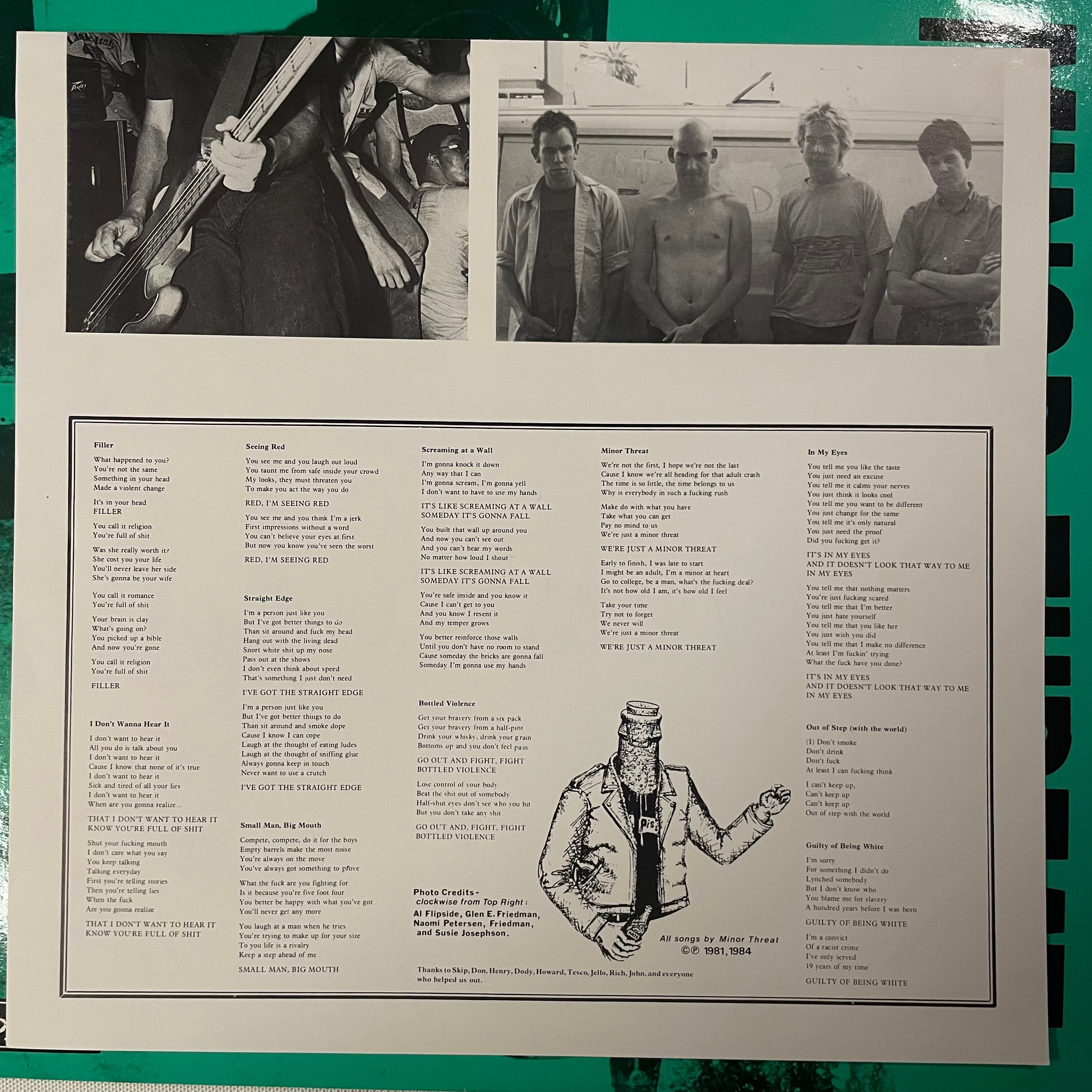 Minor Threat / Minor Threat (First Two Seven Inches) 【USED Vinyl