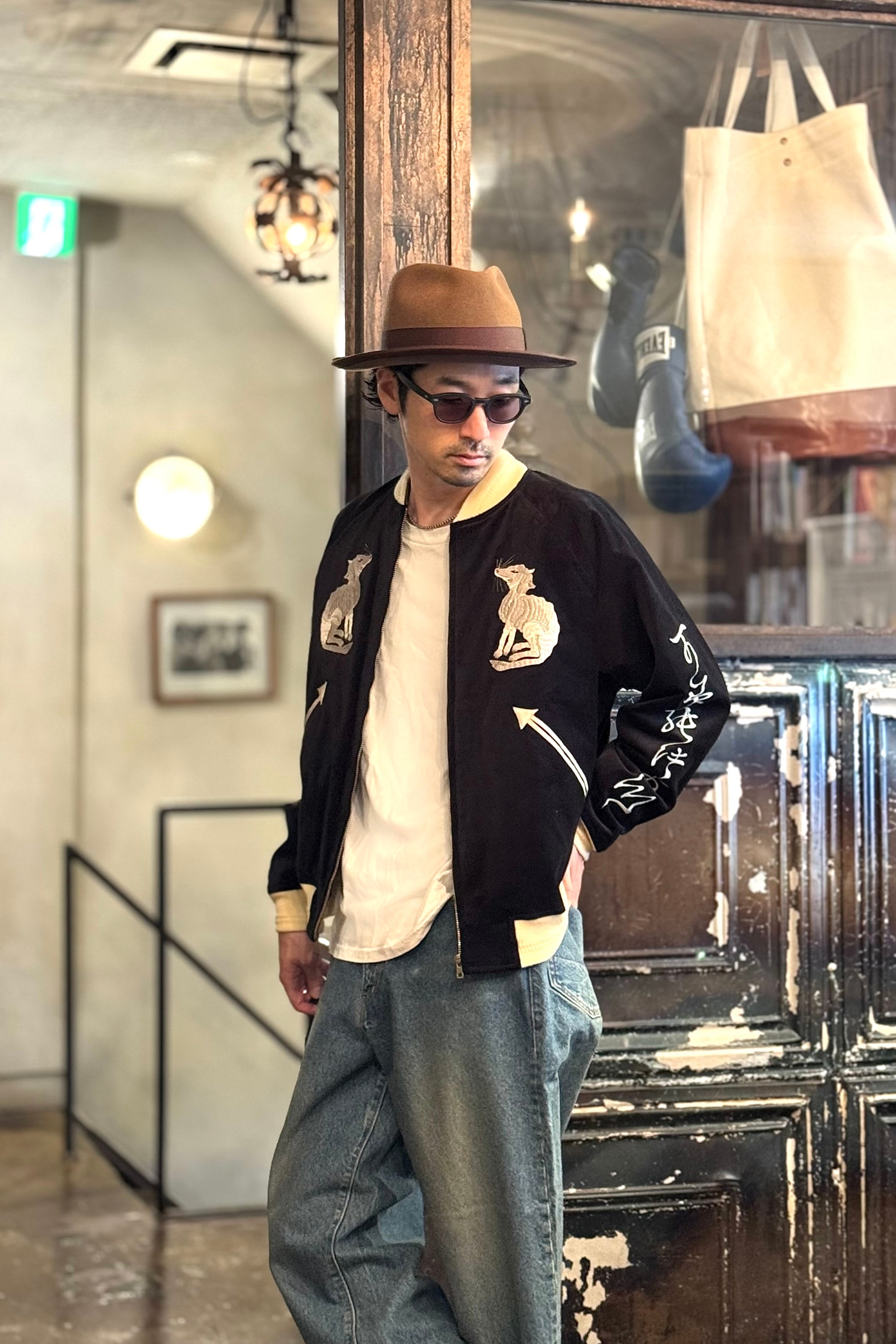 GYPSY & SONS/ジプシーアンドサンズ M.O.GOD SUKA JK(velveteen