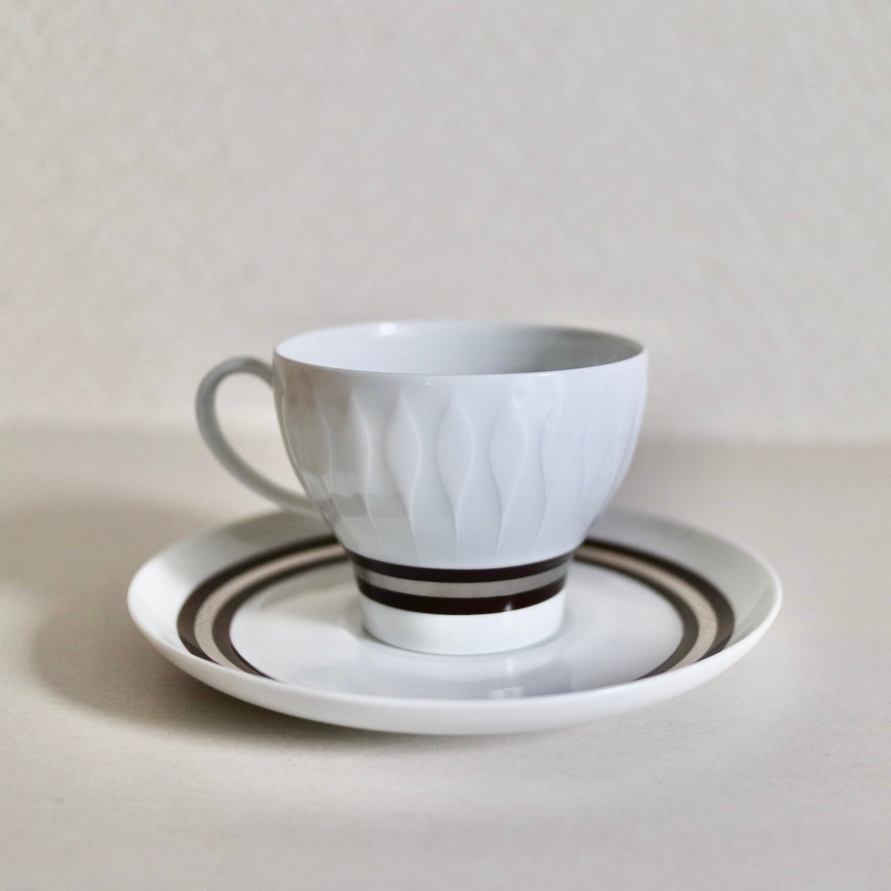 ドイツ ヴィンテージ ローゼンタールTOMAS ローゼンタール トーマス カップ&ソーサー 70年代ヴィンテージ