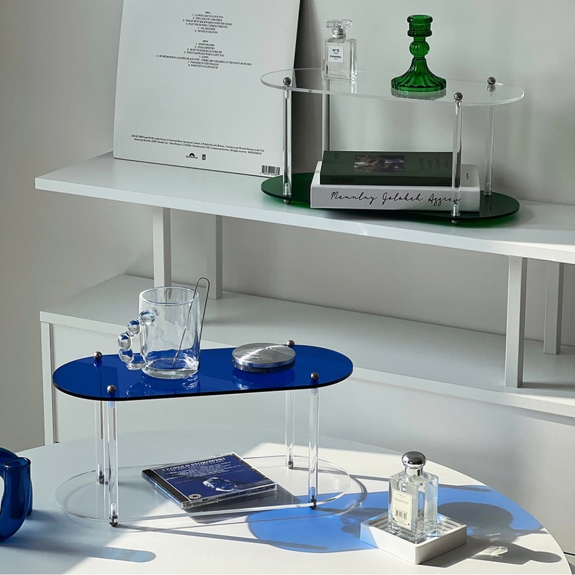 module acryl mini shelf 3colors / モジュール アクリル ミニ