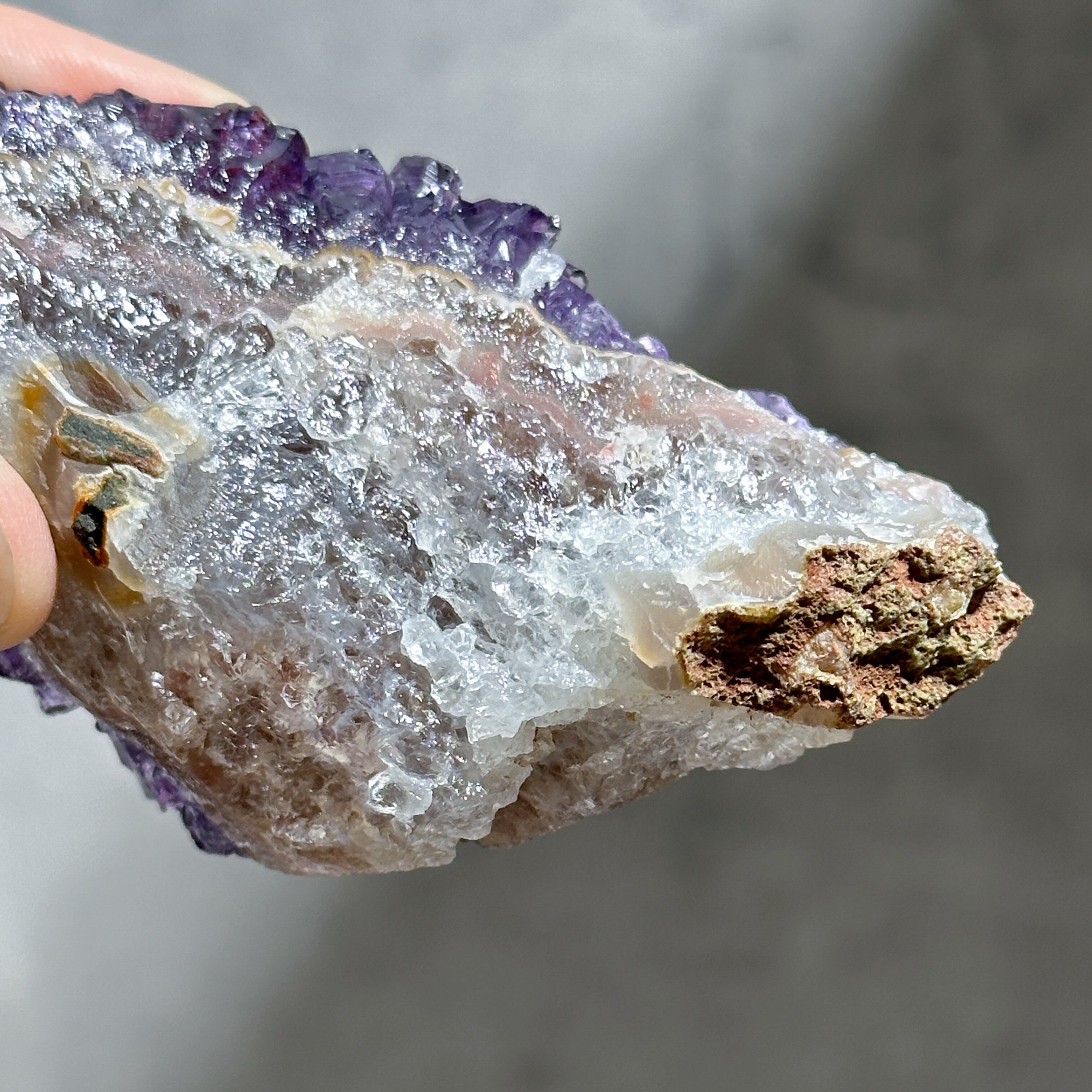 テリ◎ウルグアイ産アメジスト 原石24◇ Amethyst ◇天然石・鉱物