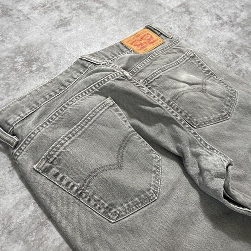 【W33 L32】 japan levi's 先染ブラック リーバイス 569 詳細写真14