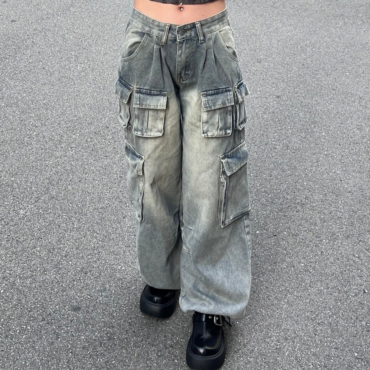 people style デニム y2k 韓国ファッション ファッション