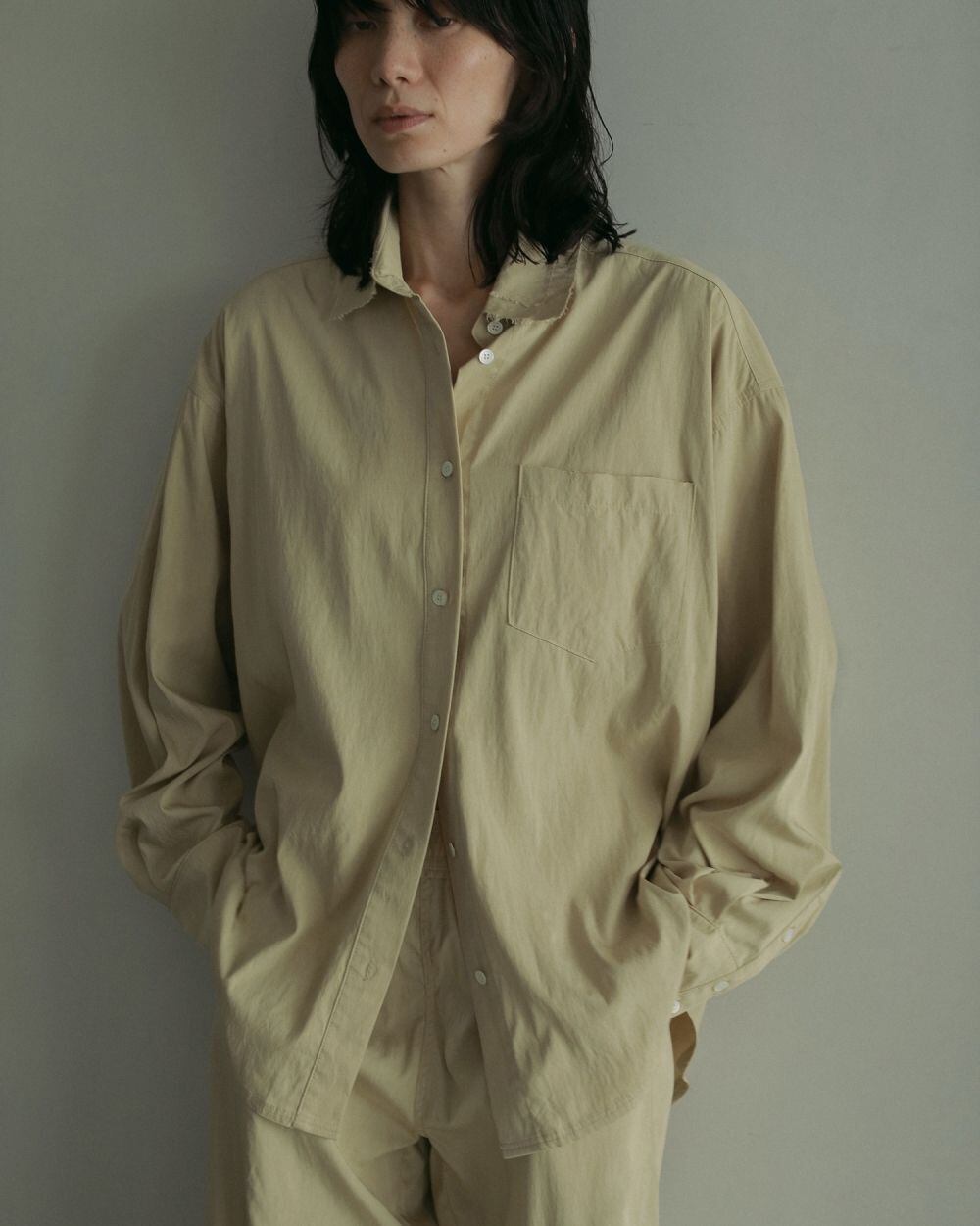 anuke 】Chambray Over Shirts | valance 福井｜レディース セレクト
