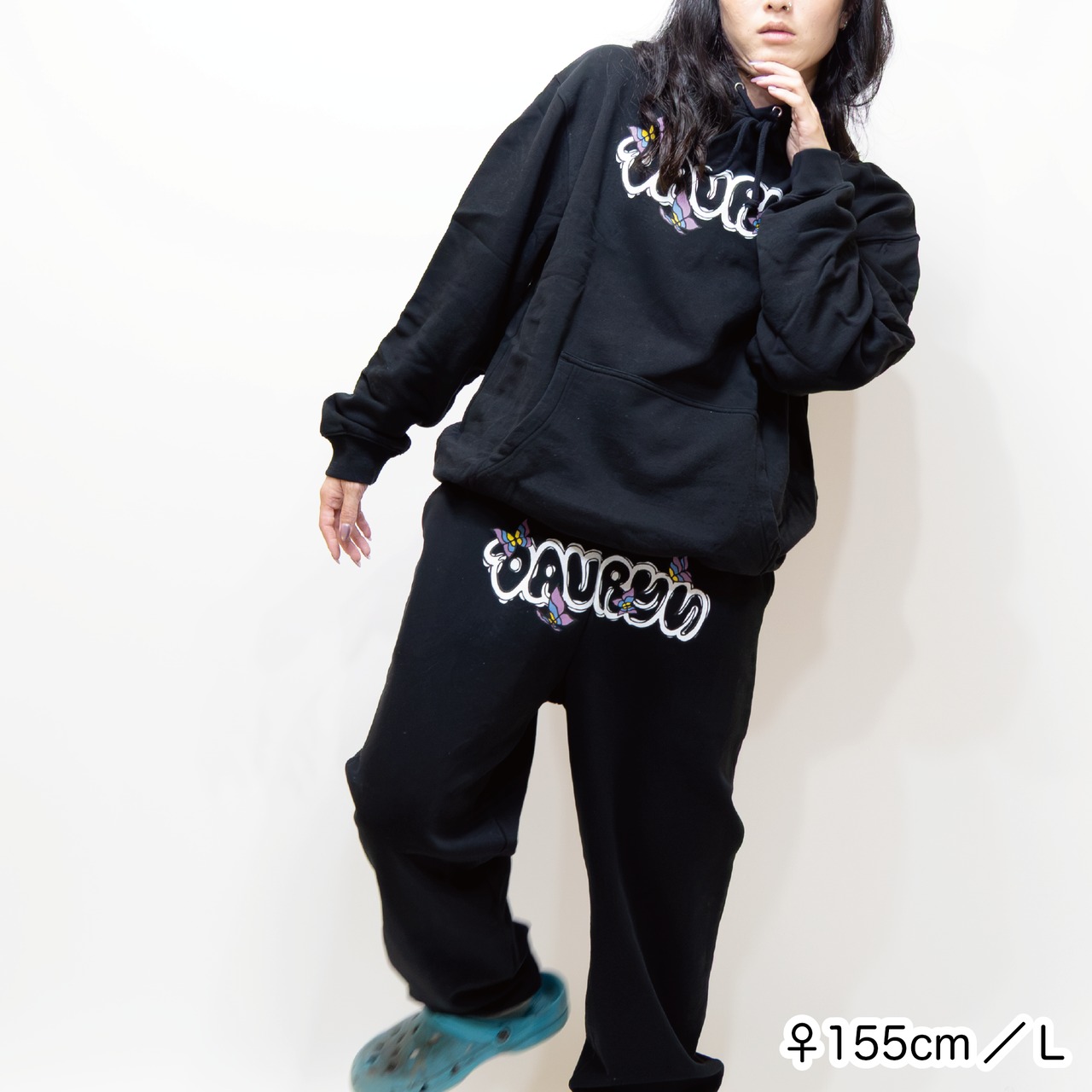 DAVRYU butterflight JOGGER [ブラック]