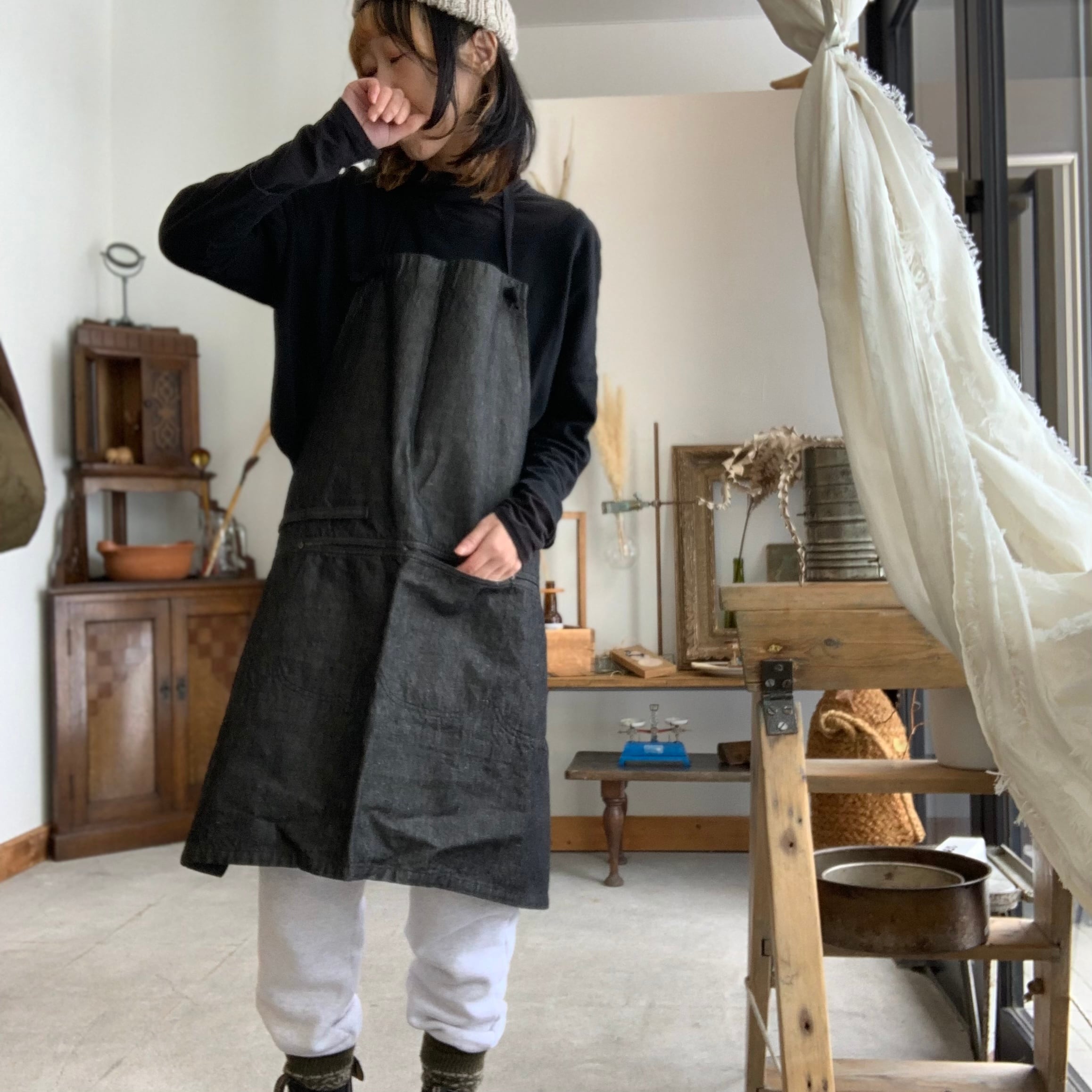 HUNTER HALF APRON ／NAPRON | atari