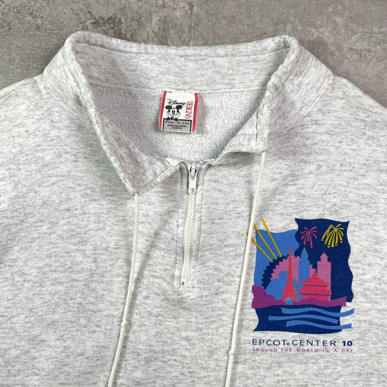 希少80sUSA製ディズニーオフィシャルミッキーEPCOTヴィンテージ ~00s 