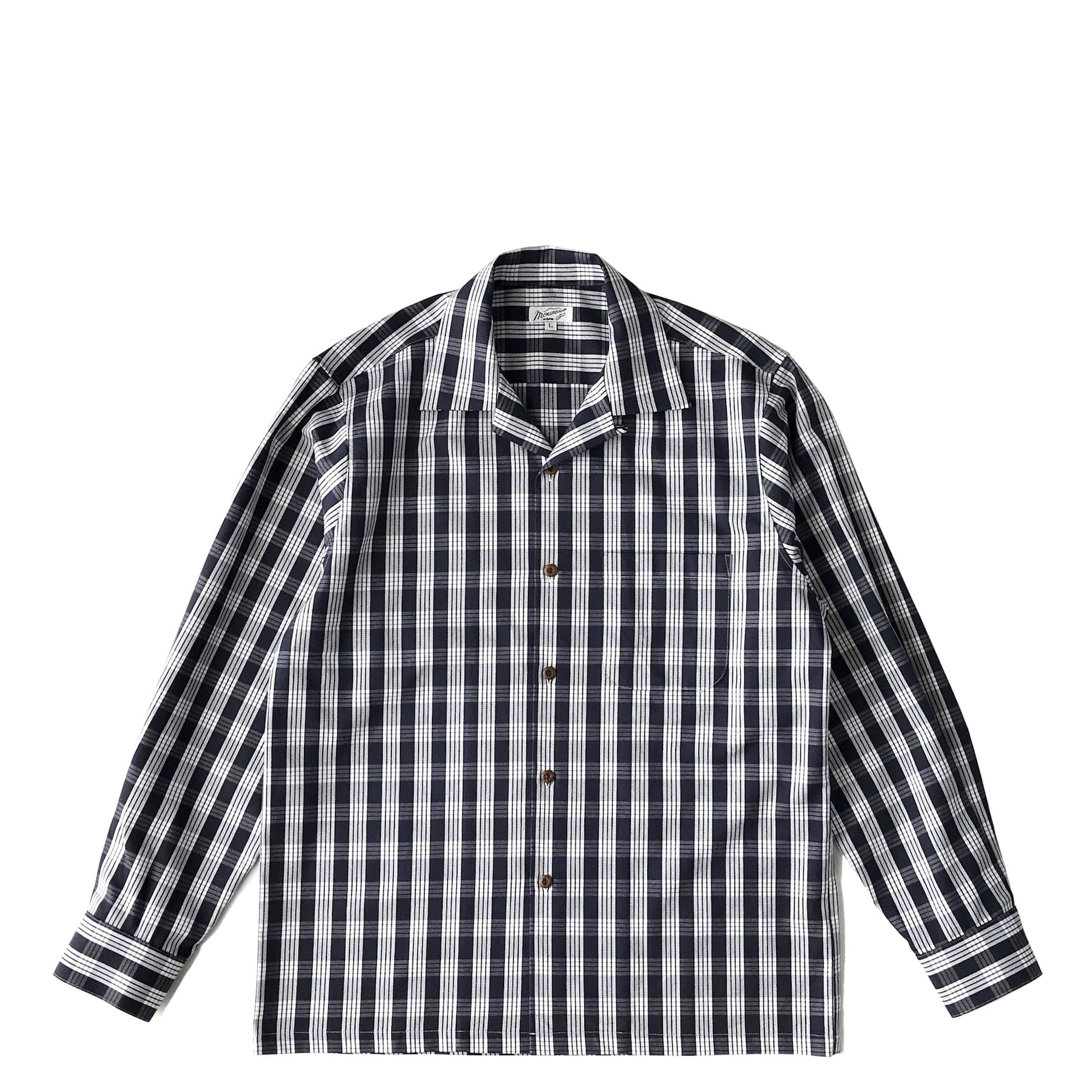 MOUNTAIN(マウンテン)PALAKA(パラカ)長袖パラカシャツ Mountain Original 長袖パラカシャツ Men's / Navy | mountain okinawa