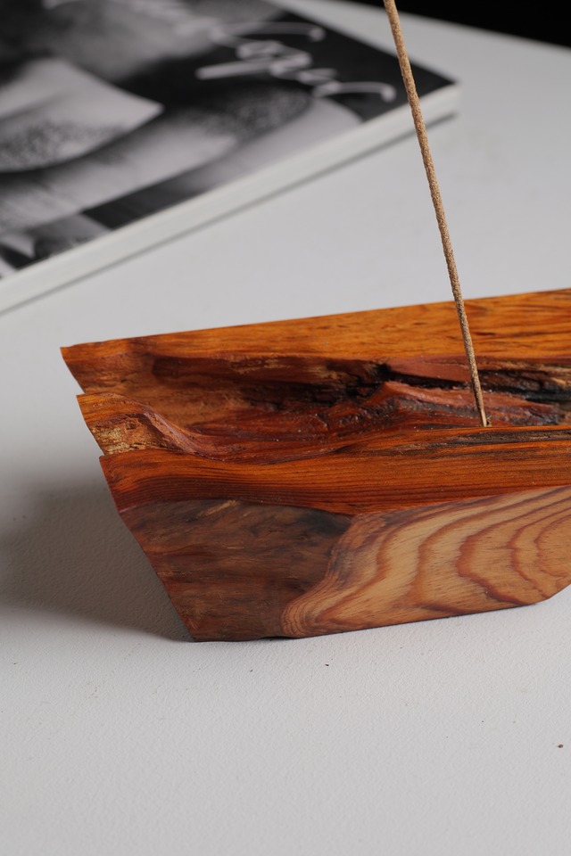 黒松-black pine- Incense Holder #193