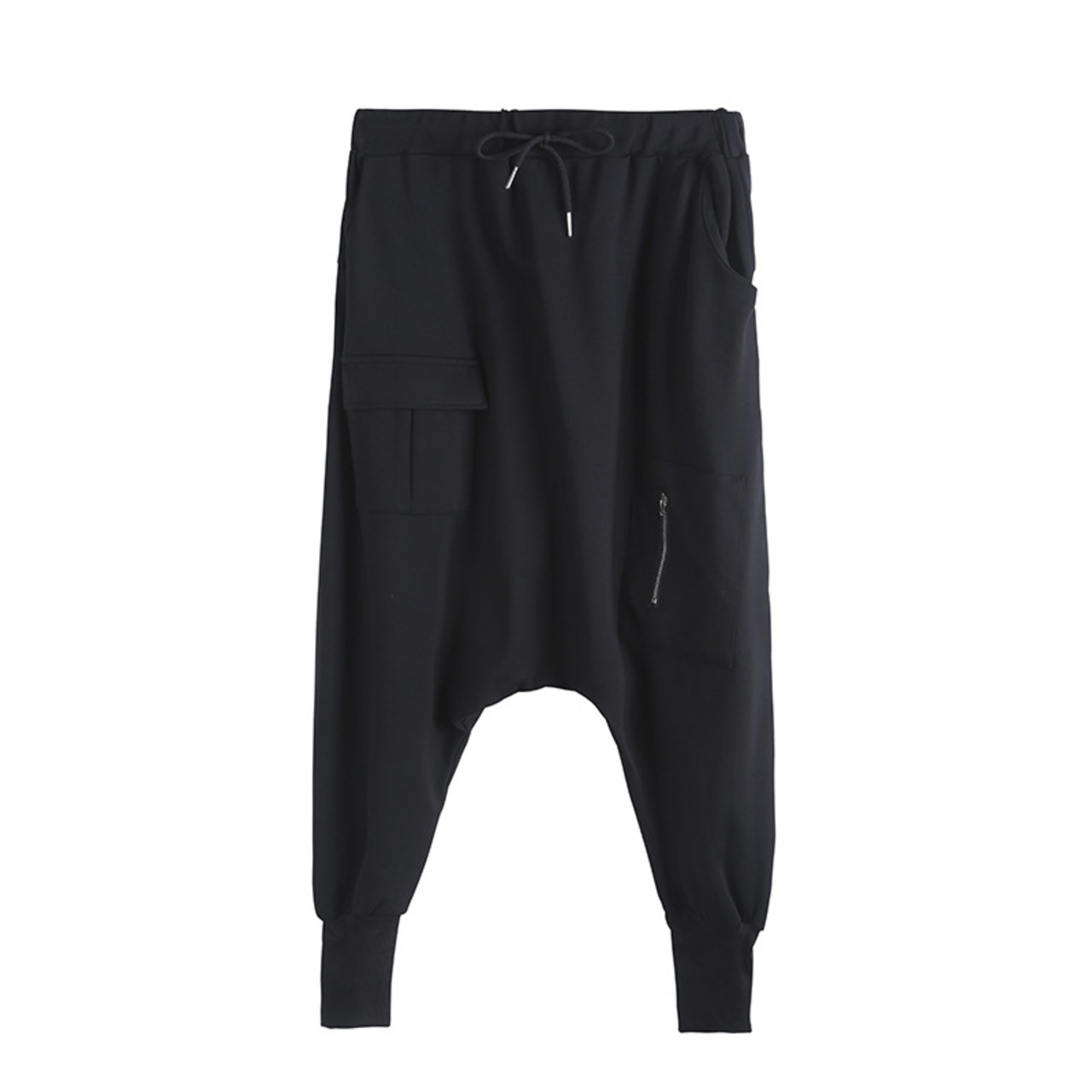 ジッパーサルエルパンツ
