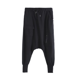 ジッパーサルエルパンツ