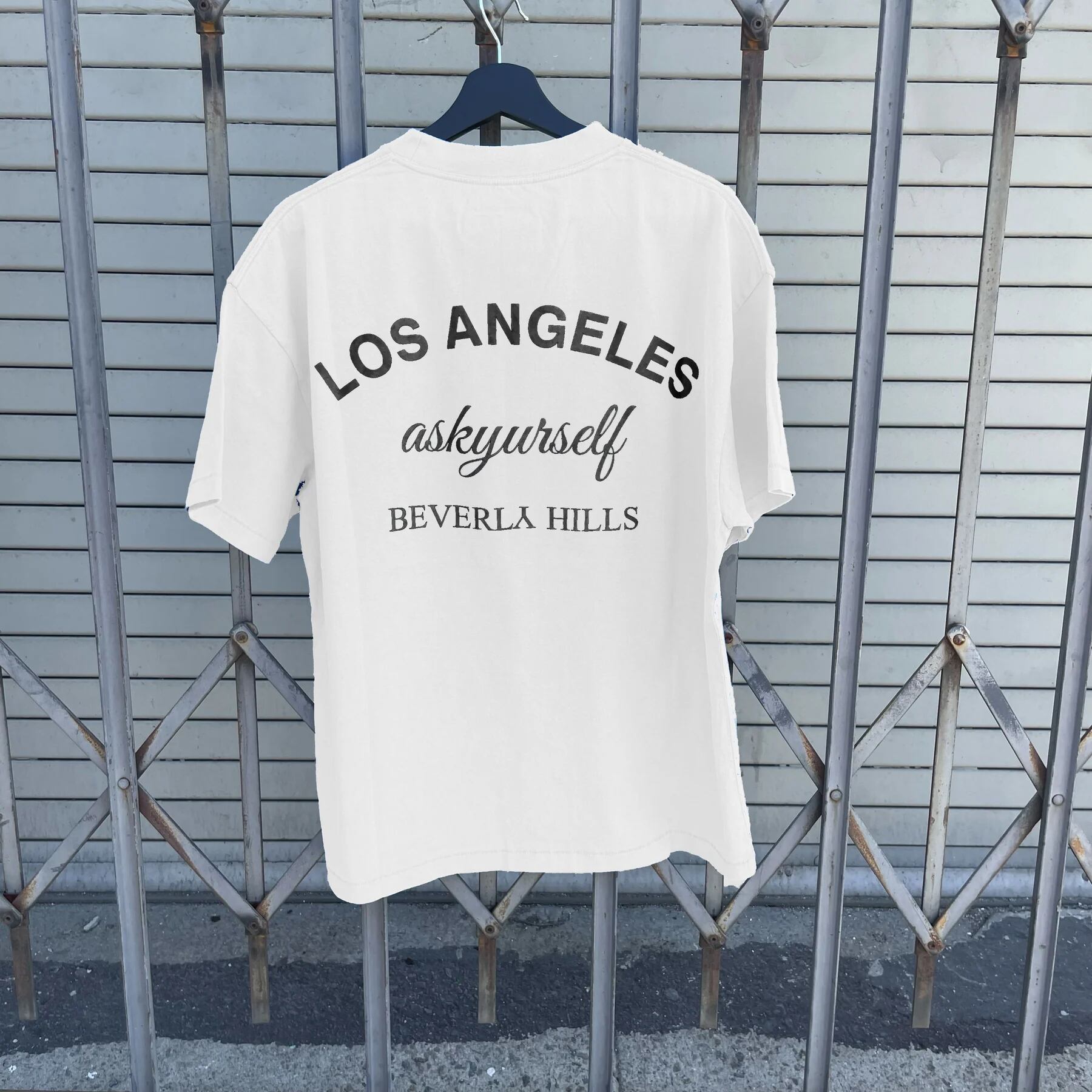 ☆ASKYURSELF☆ビバリーヒルズ Tシャツ ASKYURSELF / BEVERLY HILLS T | HOLICK