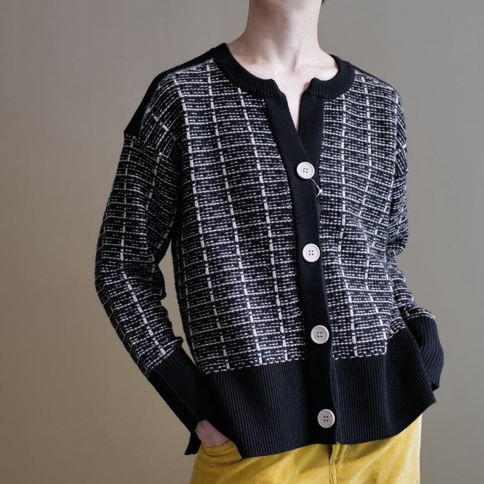 ★ニットカーディガン(ブラック)