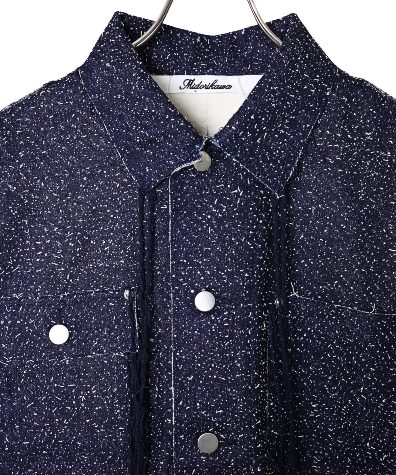 Midorikawa / MID26AW-JK03 NEEDLE SILK DENIM COVERALL(INDIGO