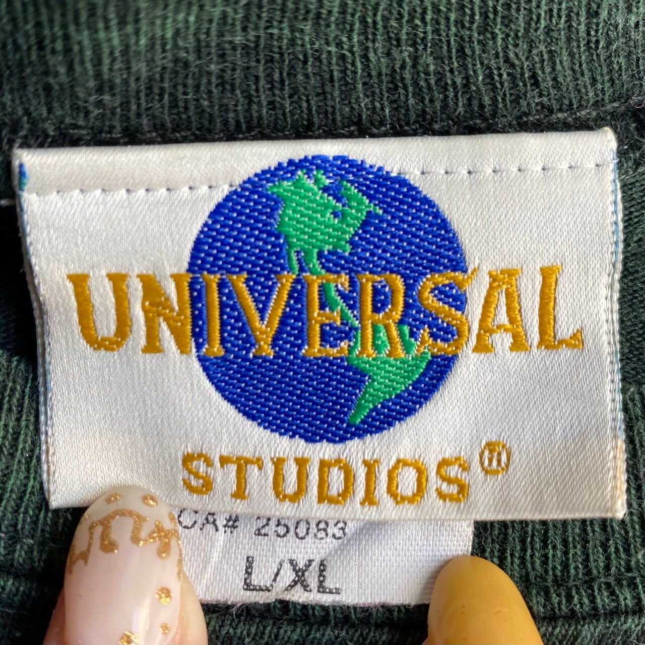 90年代 USA製 UNIVERSAL STUDIO FLORIDA ユニバーサルスタジオ 刺繍