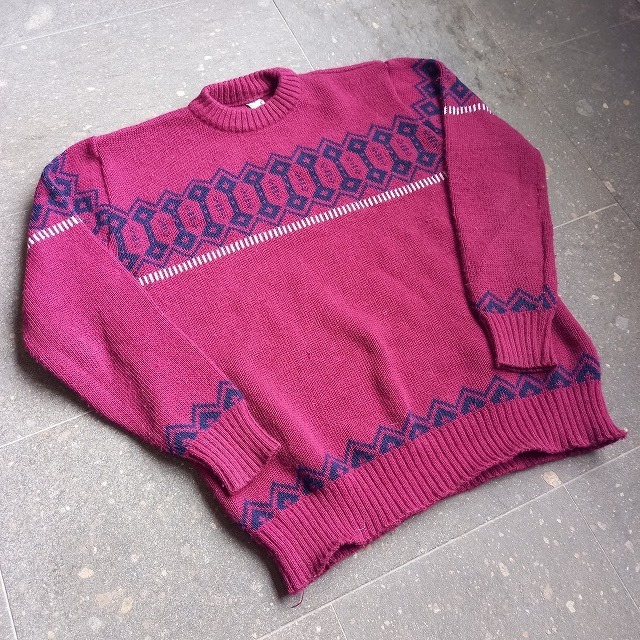 イタリア製 アクリルニット used [102025]