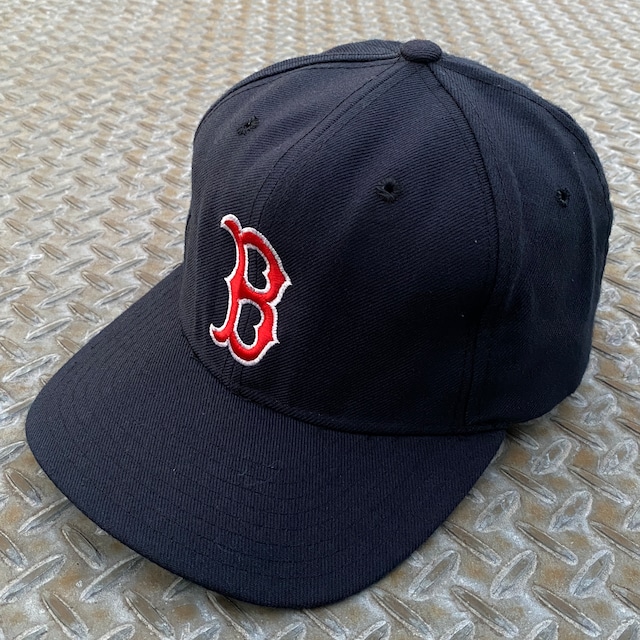 90's Boston Red Sox New Era Pro Model Cap - NAVY