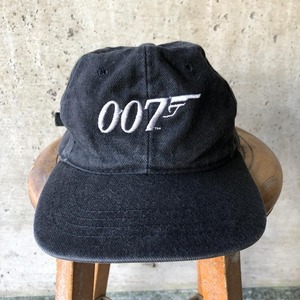XZ441 90s 帽子 野球帽 キャップ 007 スパイ映画 ムービー プロモ