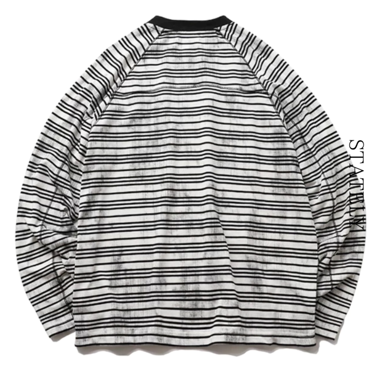 Vintage Stripe ウォッシュドロンT/2color_T55・画像3