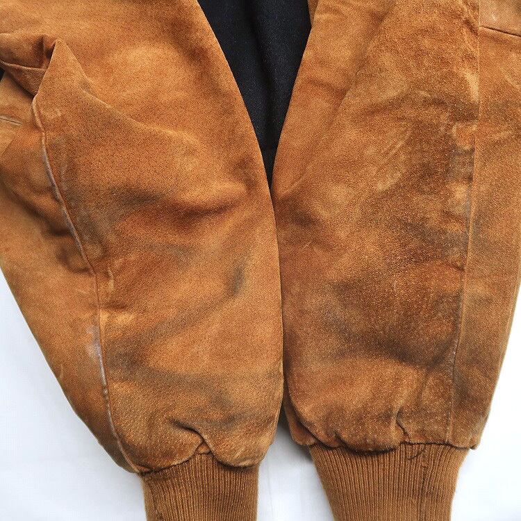 古着 90年代～ カナダ製 CANADA SPORTSWEAR ウール 袖レザー