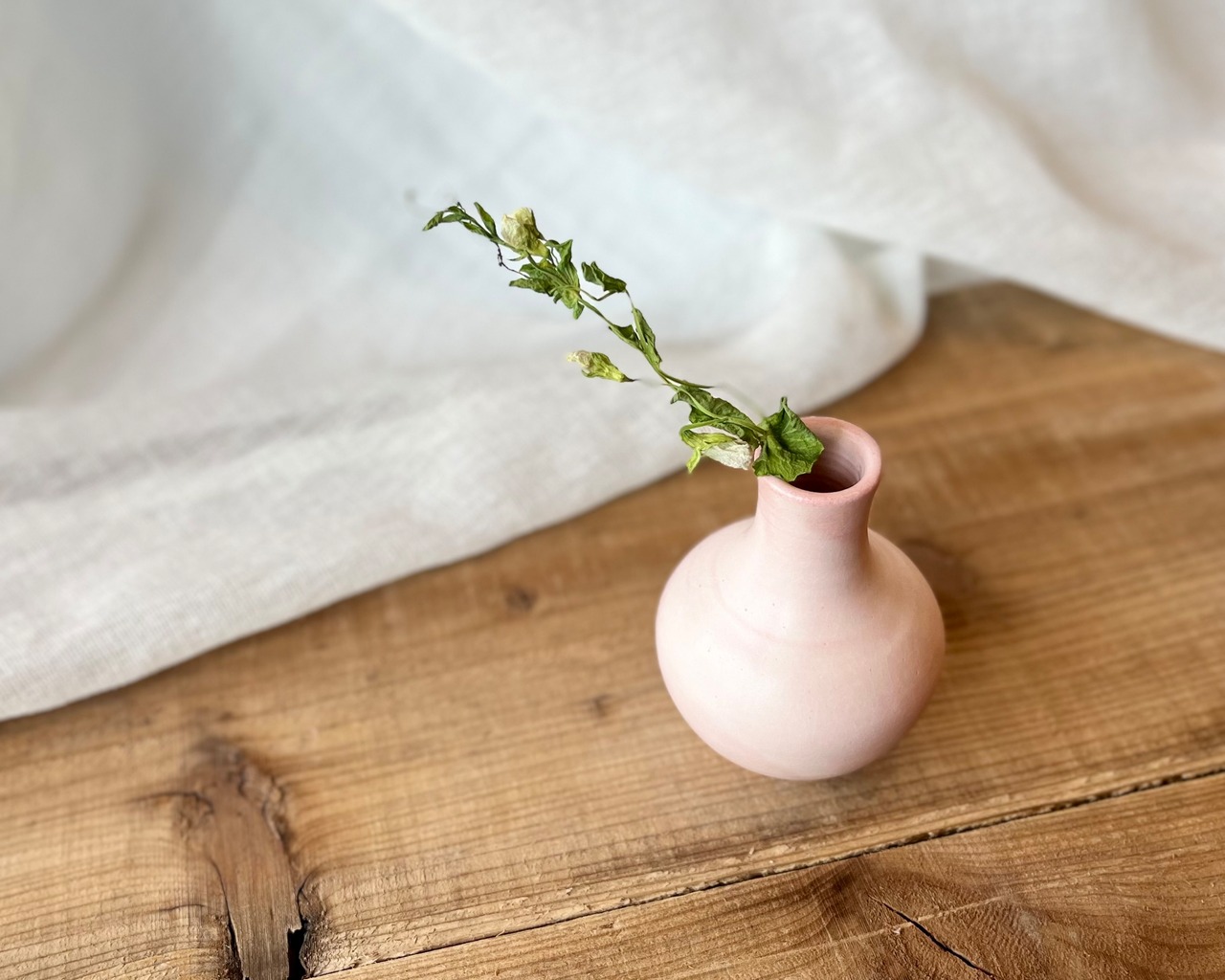 花瓶(一輪挿し)さくら 縦長 / mayumi(Daikeikoubou) 画像3