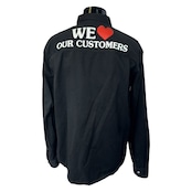 【BLACK EYE PATCH】 ブラックアイパッチ WE OUR CUSTOMERS シャツ L