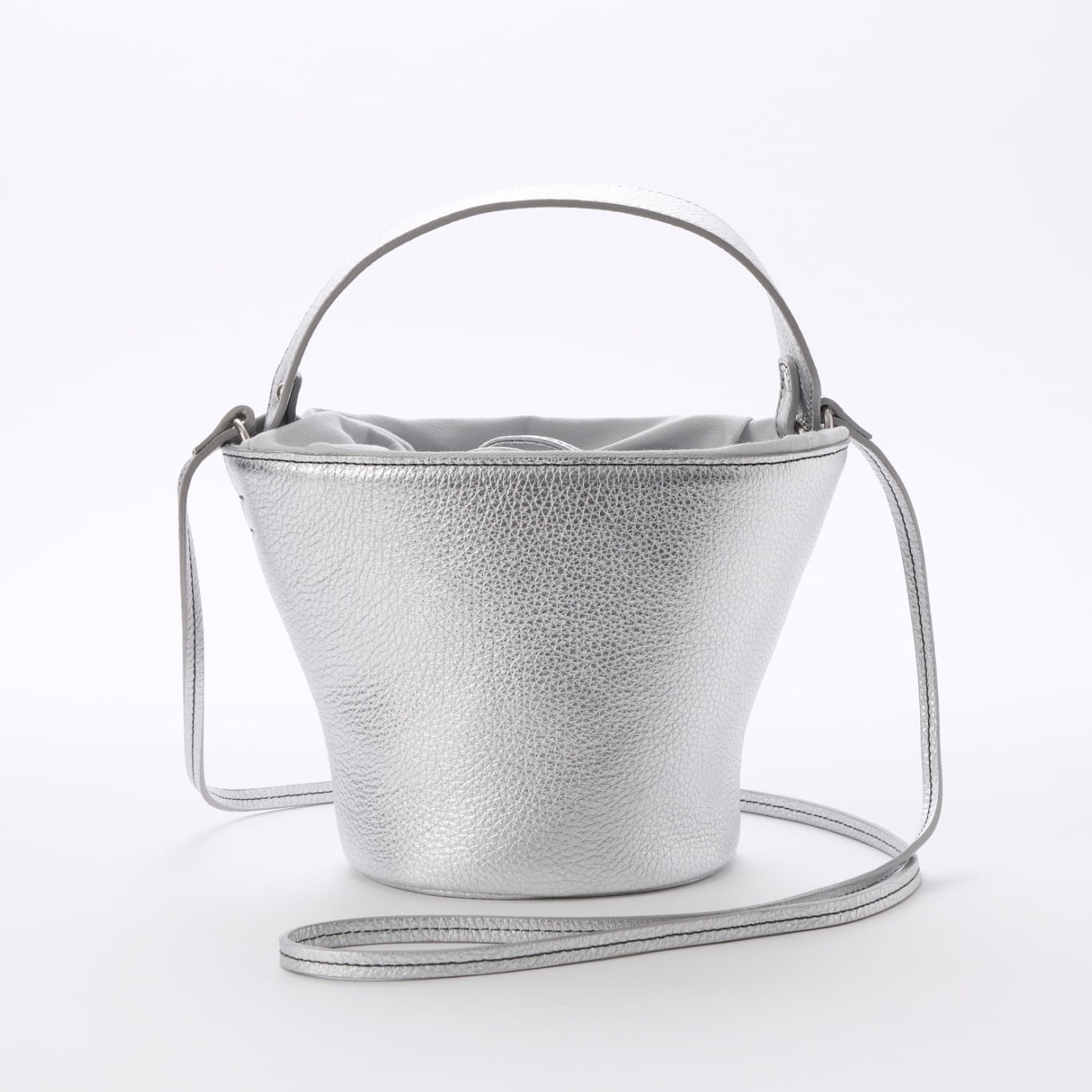 【Ayako bag】pottery bag silver アヤコバッグ