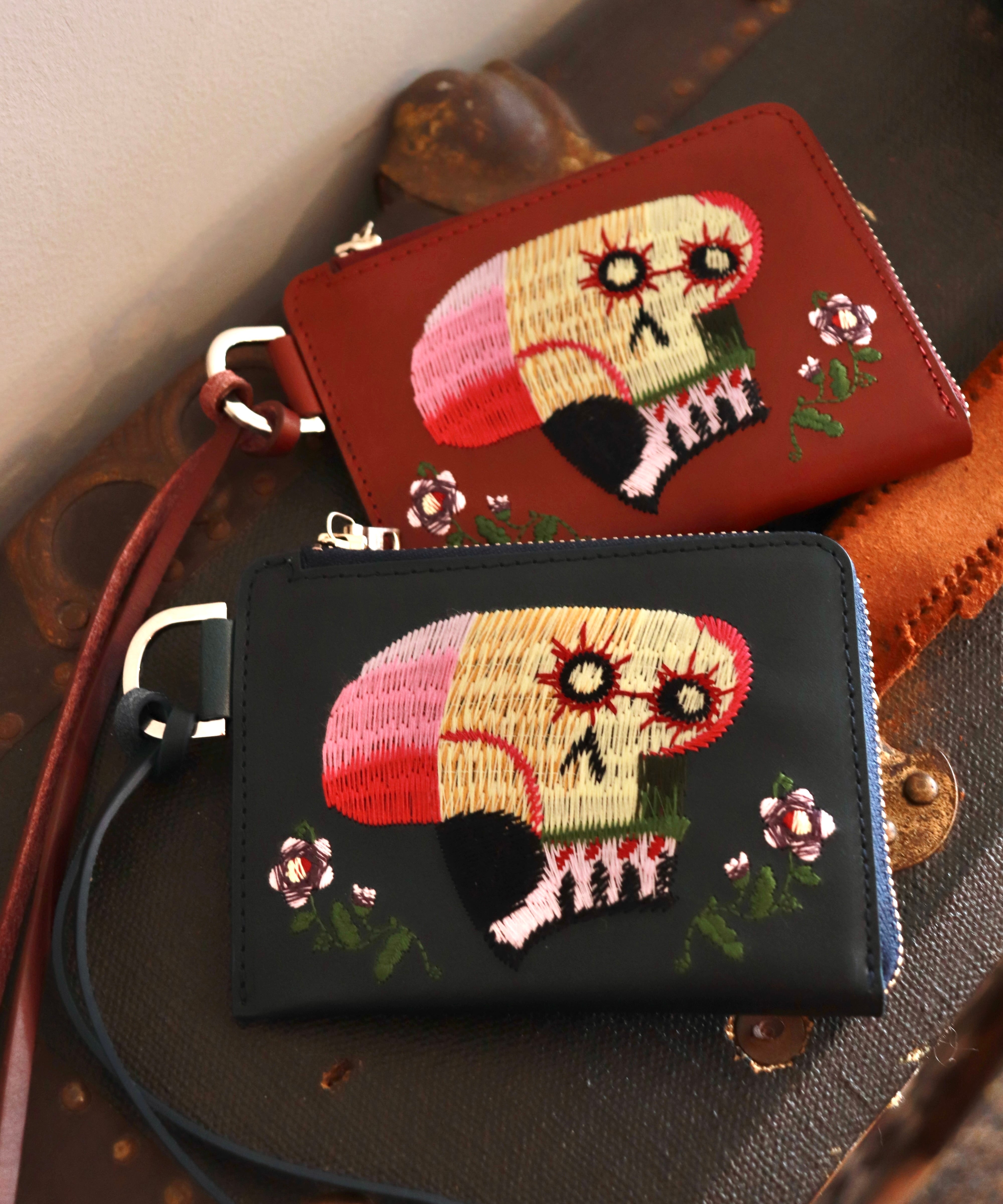 25SS Sasquatchfabrix. 財布 MEXICAN SKULL Sasquatchfabrix. / 25SS-GOA-001 WALLET 