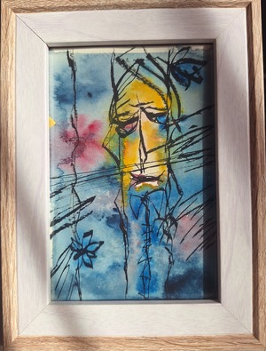 『inner old man』｜水彩画 原画（一点限り）