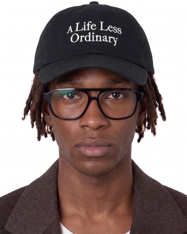"A Life Less Ordinary" CAP〔BLACK〕